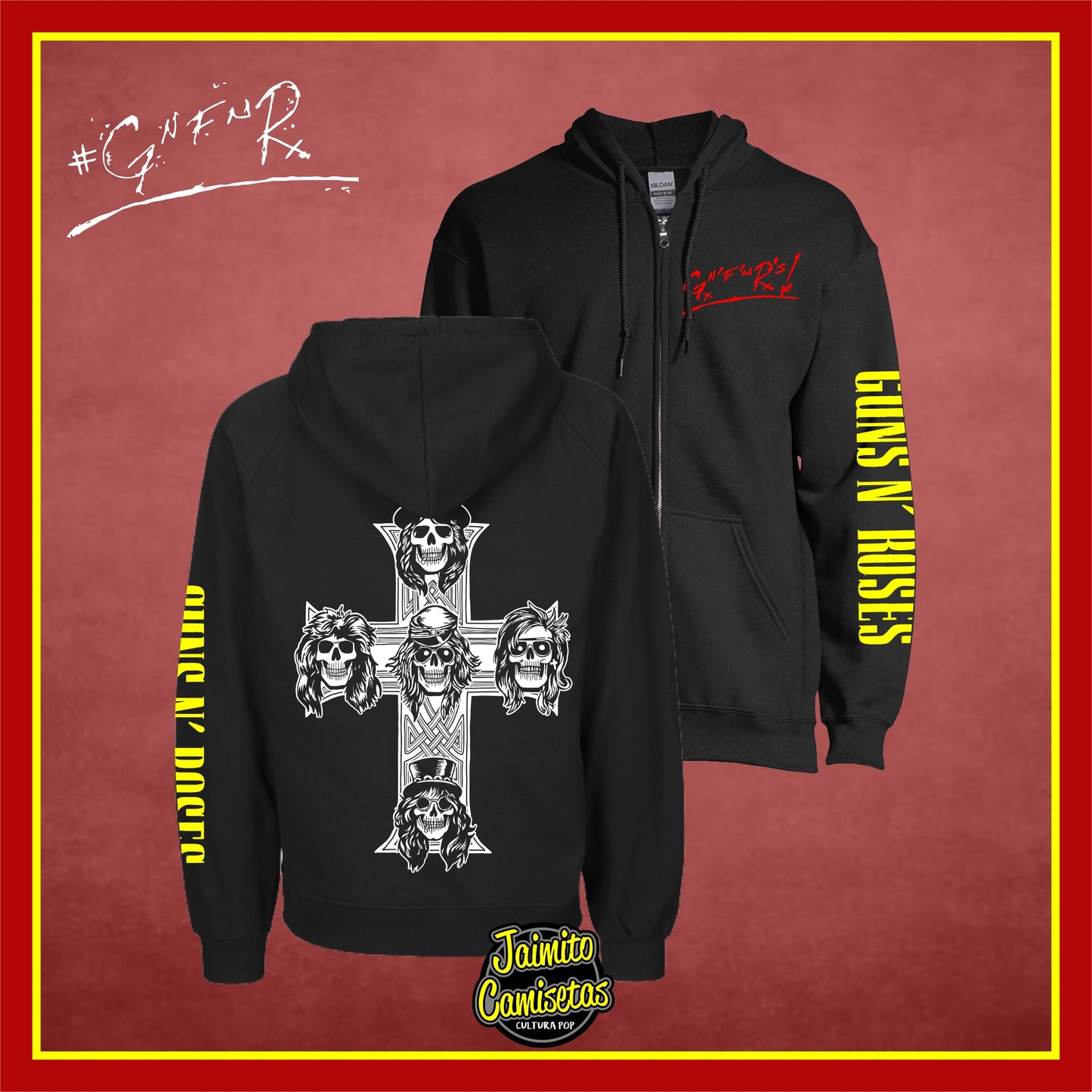 Hoodie GunsnRoses Apettite cruise