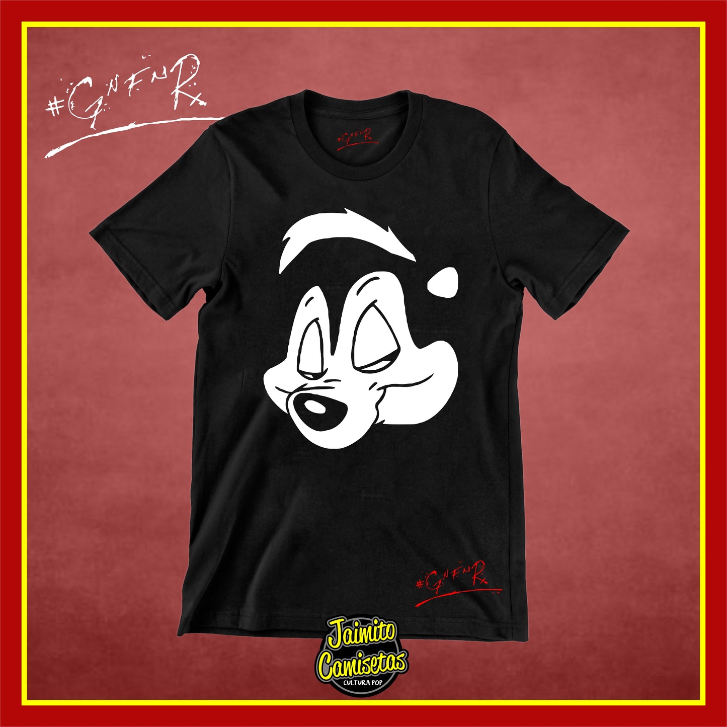 Camiseta GunsnRoses Pepe le pew