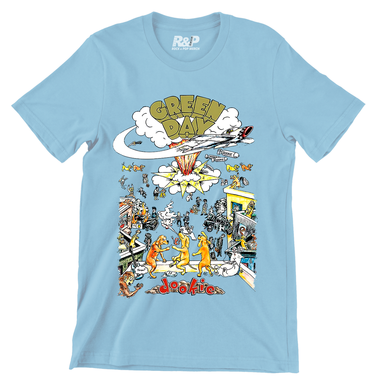 Camiseta Green Day Dookie azul