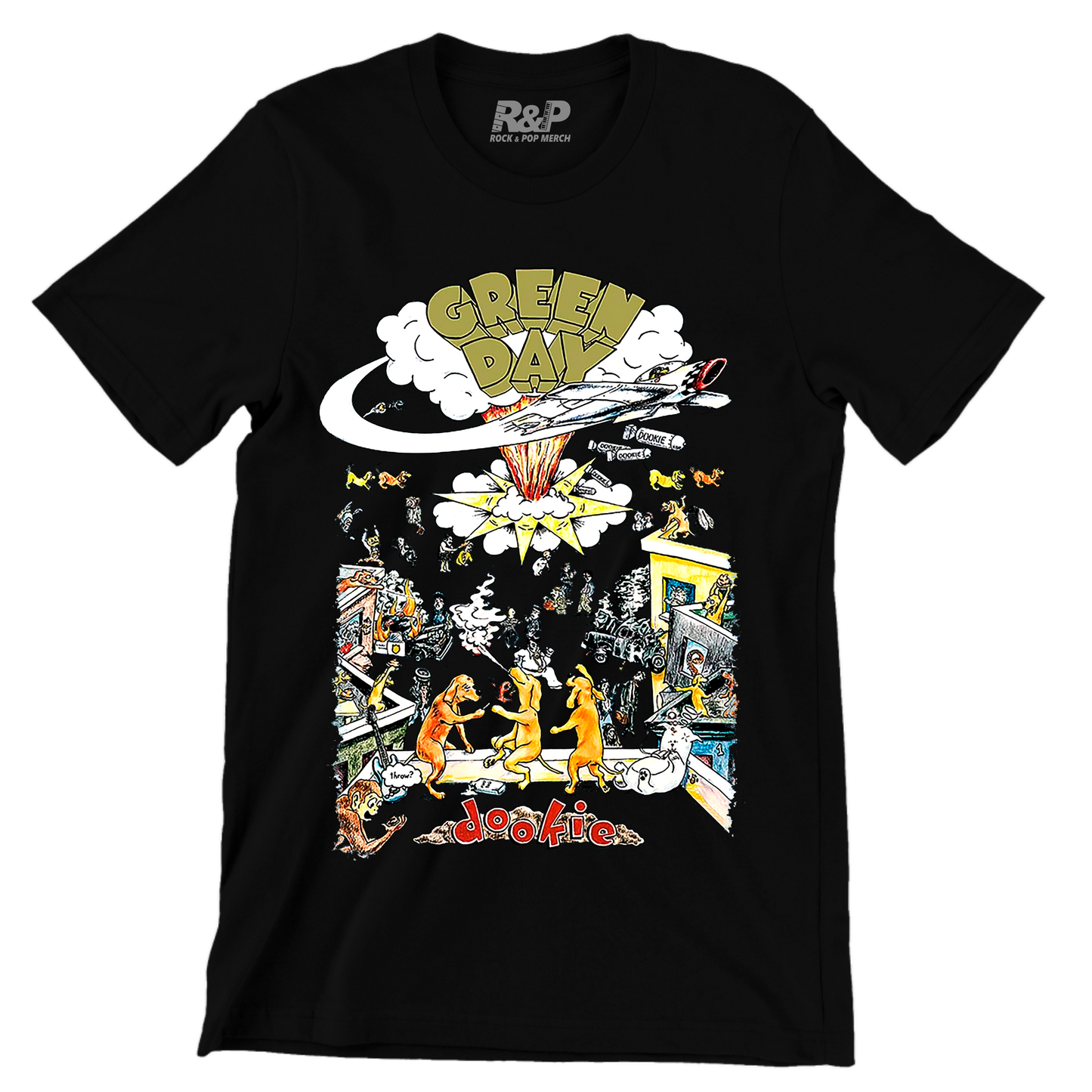 Camiseta Green Day Dookie negra