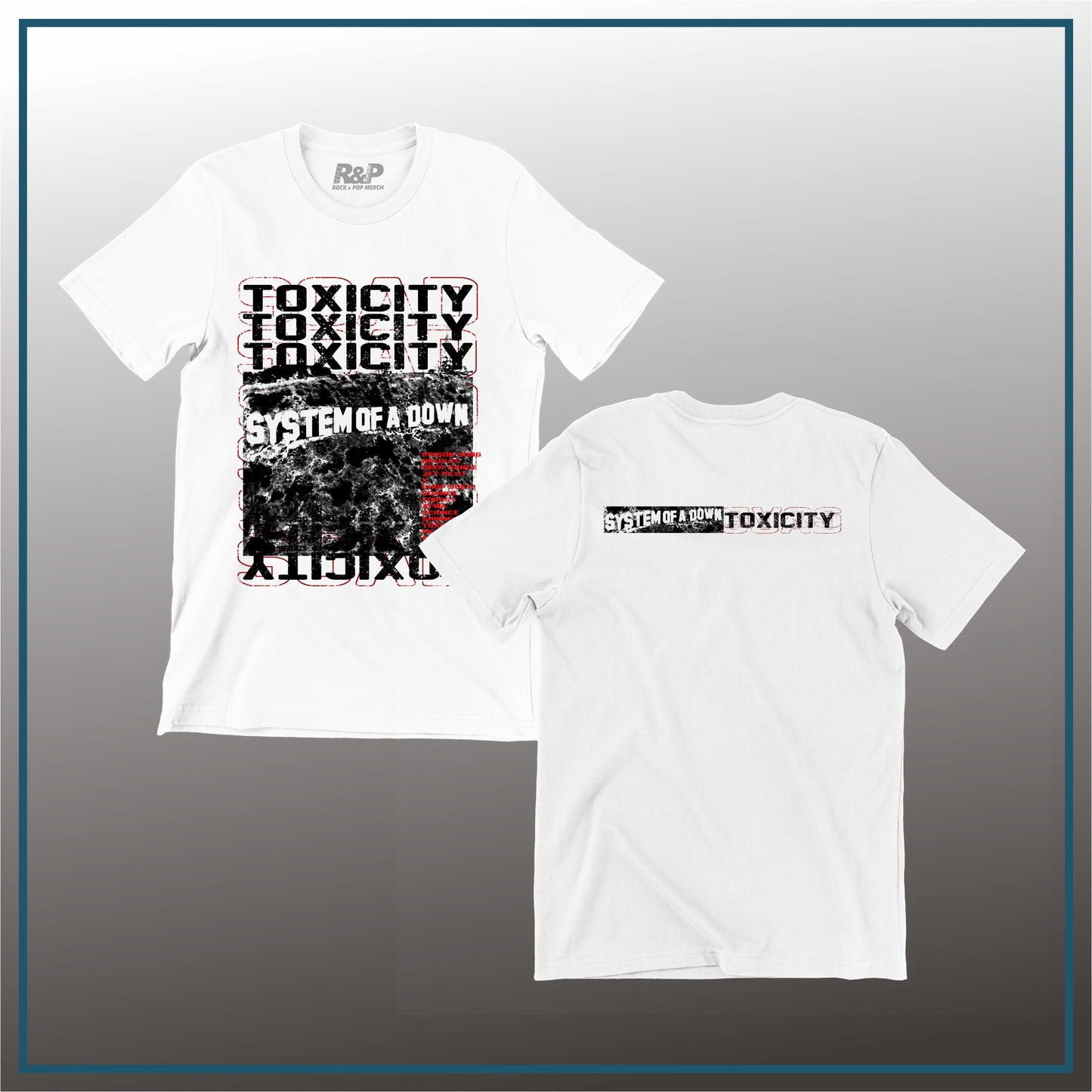 Camiseta System of a Down Toxicity