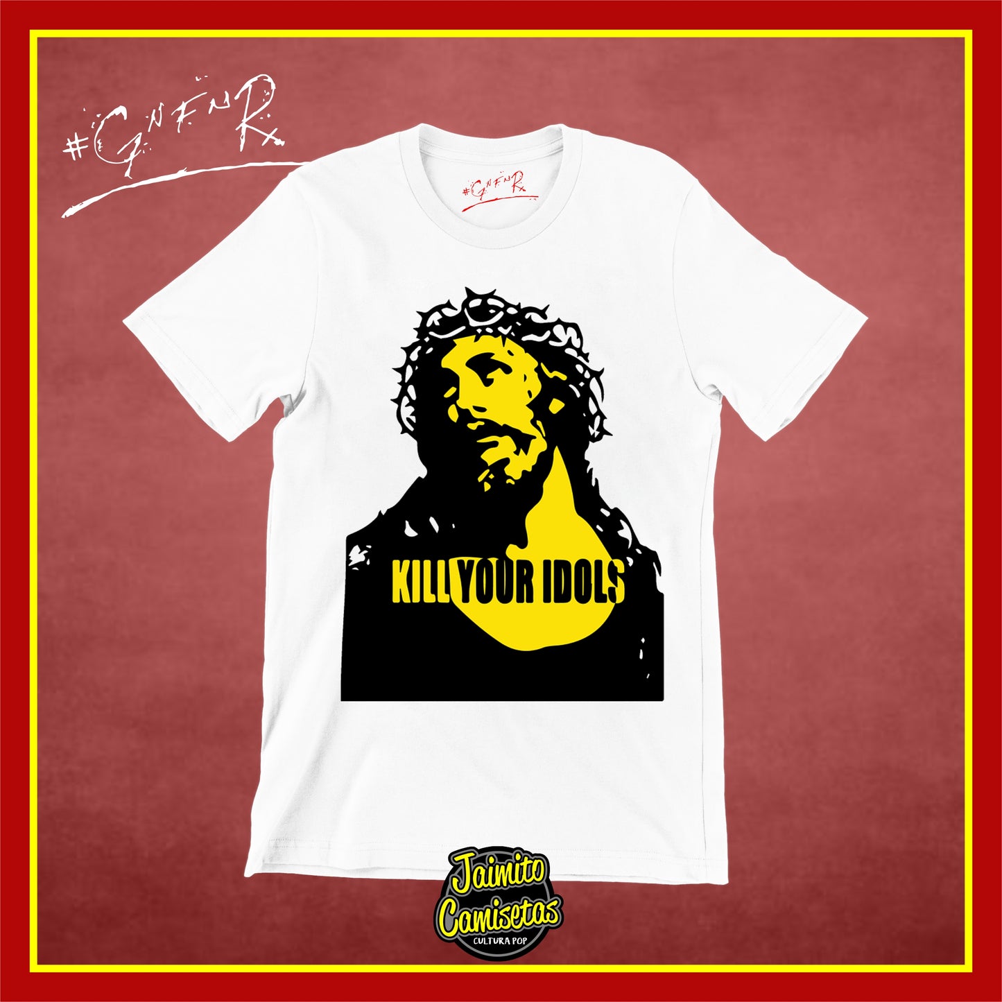 Camiseta GunsnRoses kill idols