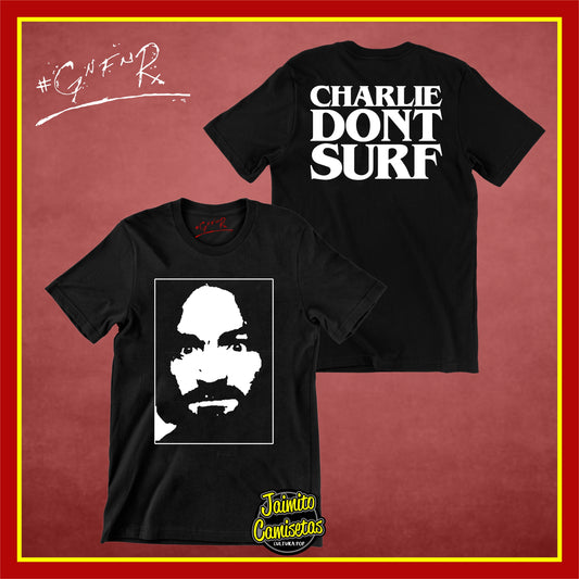 Camiseta GunsnRoses Charlie negra